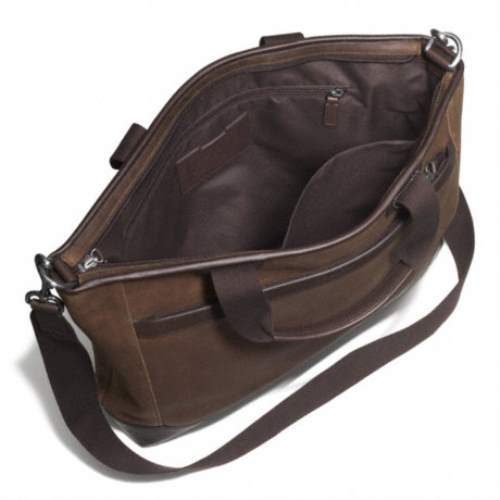 Coach Men’s Camden Leather Mahogany Supply Messenger Bag F71347