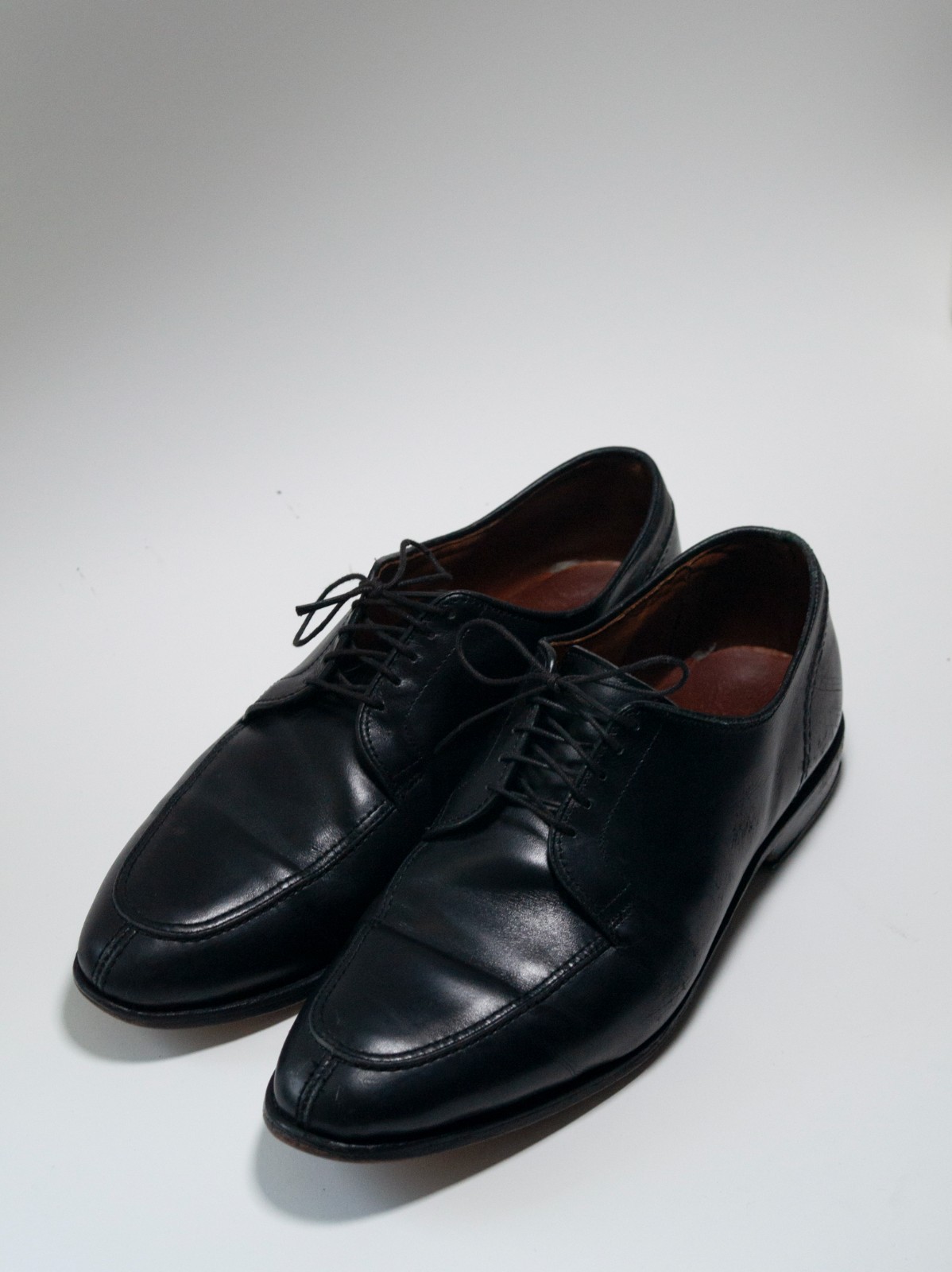 Allen Edmonds LaSalle Black Leather Split Toe Derby Dress Shoes Men’s Size 11.5D