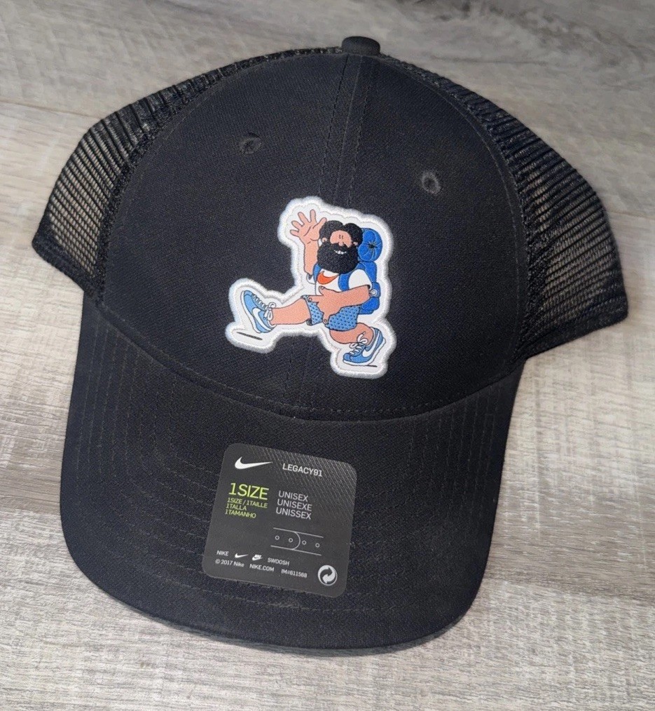 Nike ACG Legacy 91 Hiker / Caveman Black Snapback Hat Unisex One Size