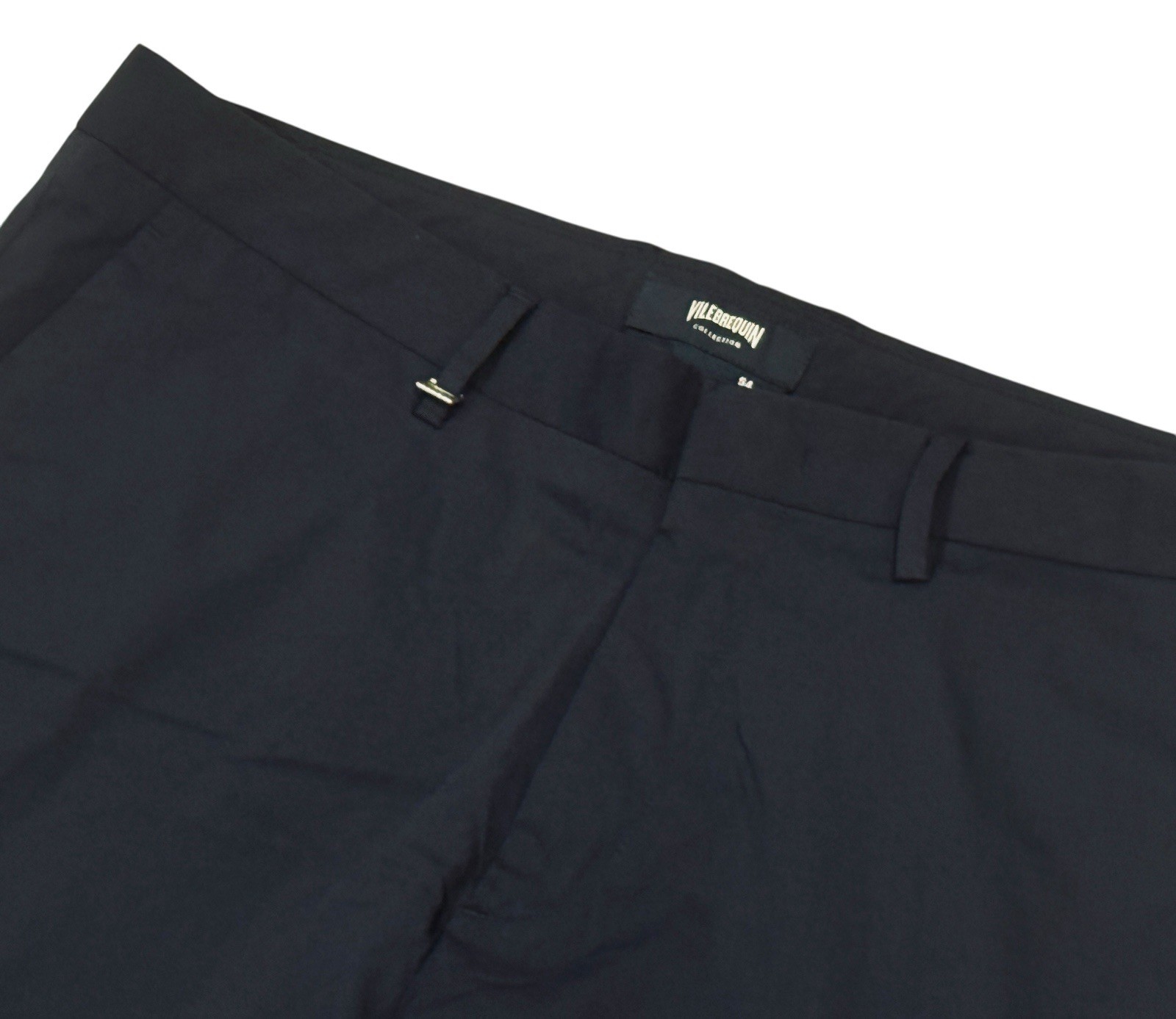 Vilebrequin Pants Mens 54 Black Iris Chino Polyamide Elasthane 37/29