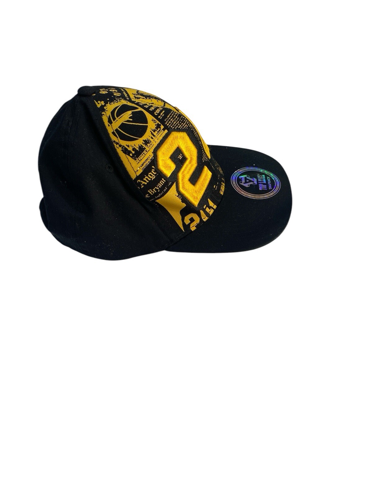 Preowned Top Level Number 24 Kobe SnapBack Hat H2