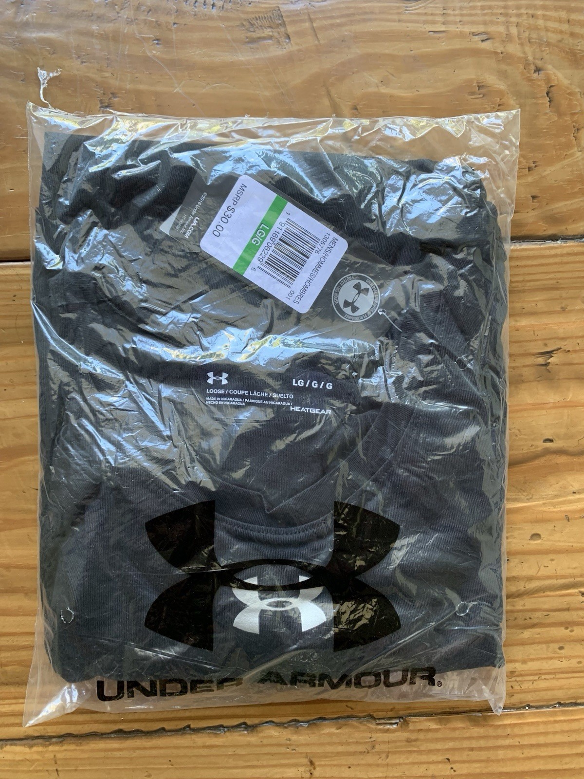 BRAND NEW Men’s Under Armour Locker Tee 2.0 BLACK Long Sleeve Shirt SIZE LARGE