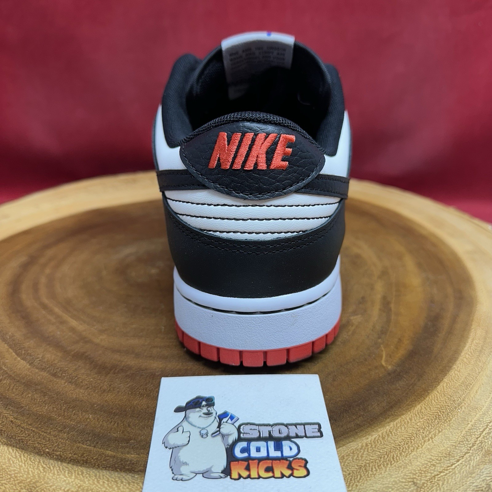 Nike Dunk Low 75th Anniversary Bulls Chicago DD3363-100 Size 10 Right Shoe Only
