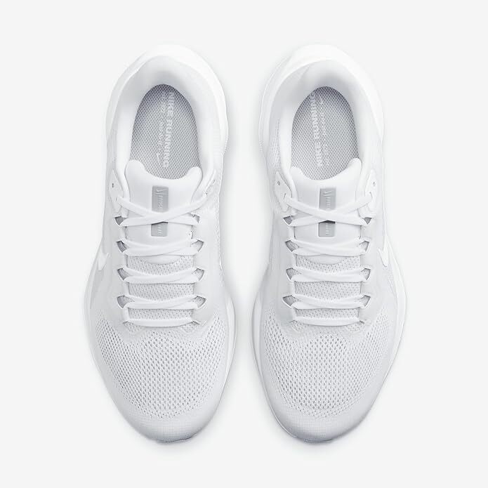 Nike Air Zoom Pegasus 41 WIDE White Pure Platinum Silver Nby FN4932-100 sz 8.5