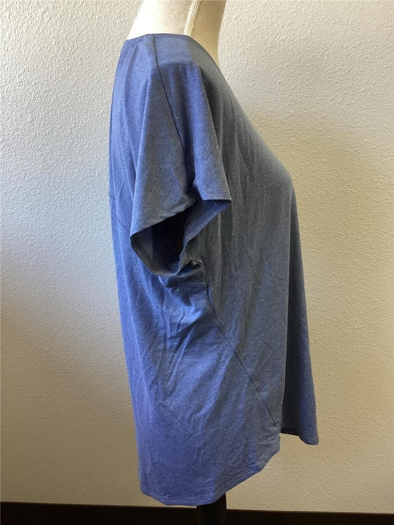 + Free Country MICROTECH CHILL Womens Chambray Short Sleeve Size XL NEW