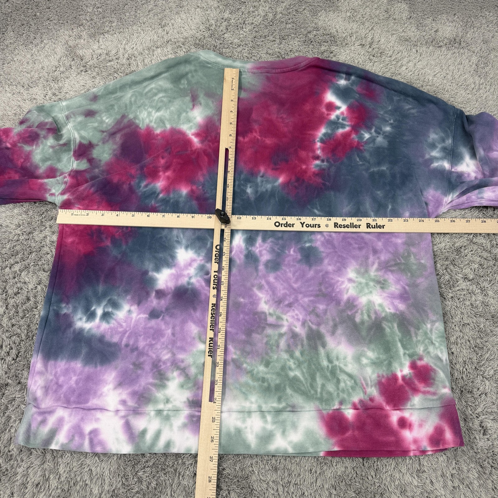 iMove by FIMI Sweatshirt Womens XL Tie Dye Pullover Crewneck Multicolor Casual