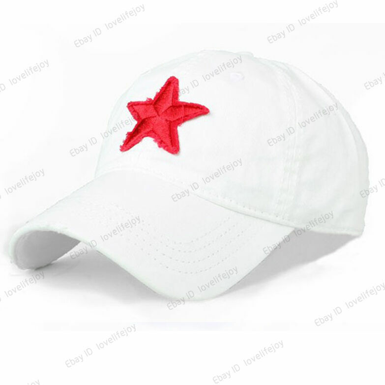 Men’s Star Hat Baseball Cap Golf Ball Casual Sun Cap Outdoor Sports Hat Workwear