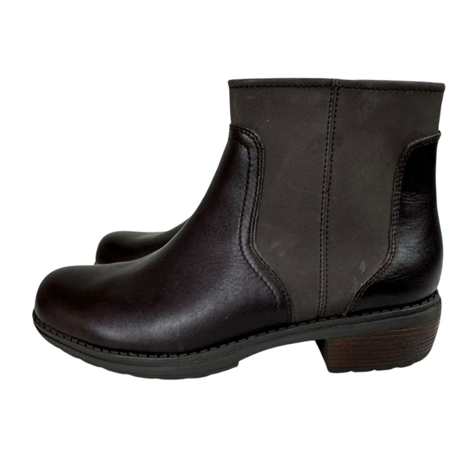 Eastland Meander Boot Wms Sz 10 Full Grain Leather Brown Casual Style 3761-02