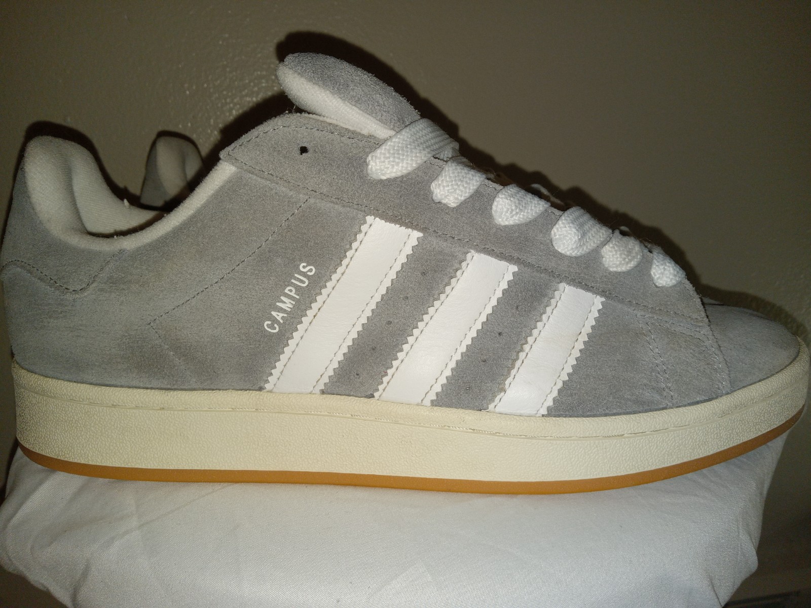 Size 12 – adidas Campus 00s Grey White Gum