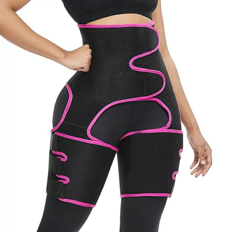 High Waist Thigh Body Shaper Trimmers Trainer Butt Lifter Slimming Burn Belt