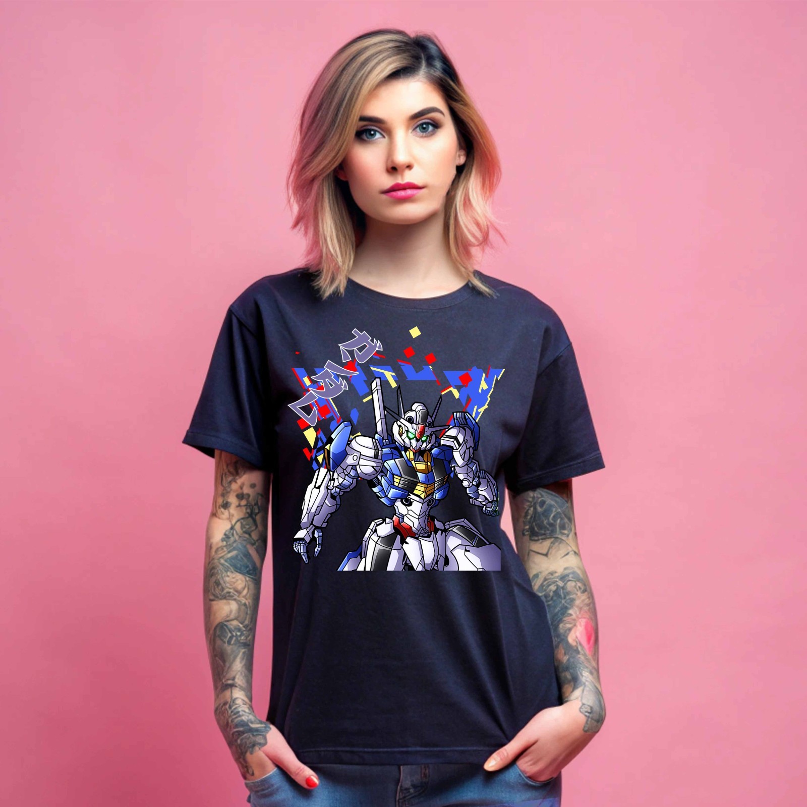 T-shirt MAZINGER Z RARE logo brodé manga anime transzor super robot 084