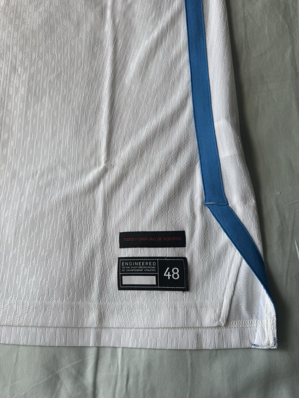 Nike Dominicana Basketball Engineered Jersey Dominican Republic MADE USA Size 48