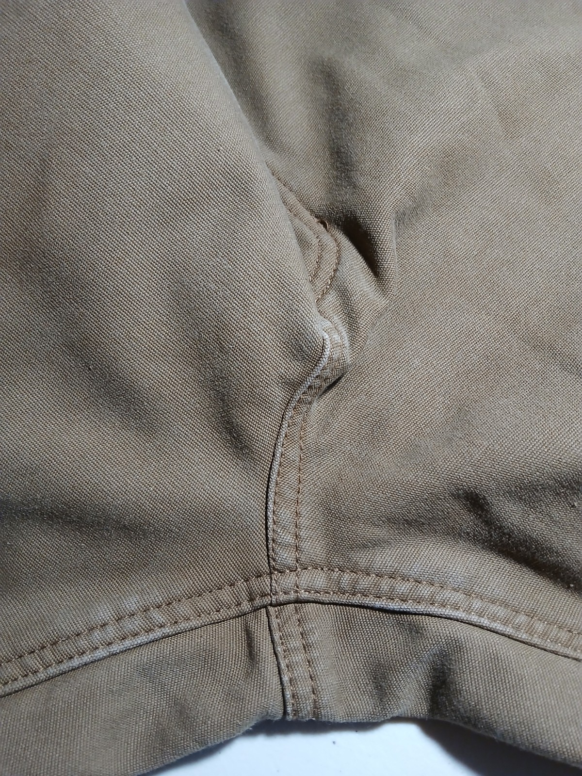Weatherproof Vintage Men’s Regular Fit Brown Stretch Canvas Pants 40W Straight