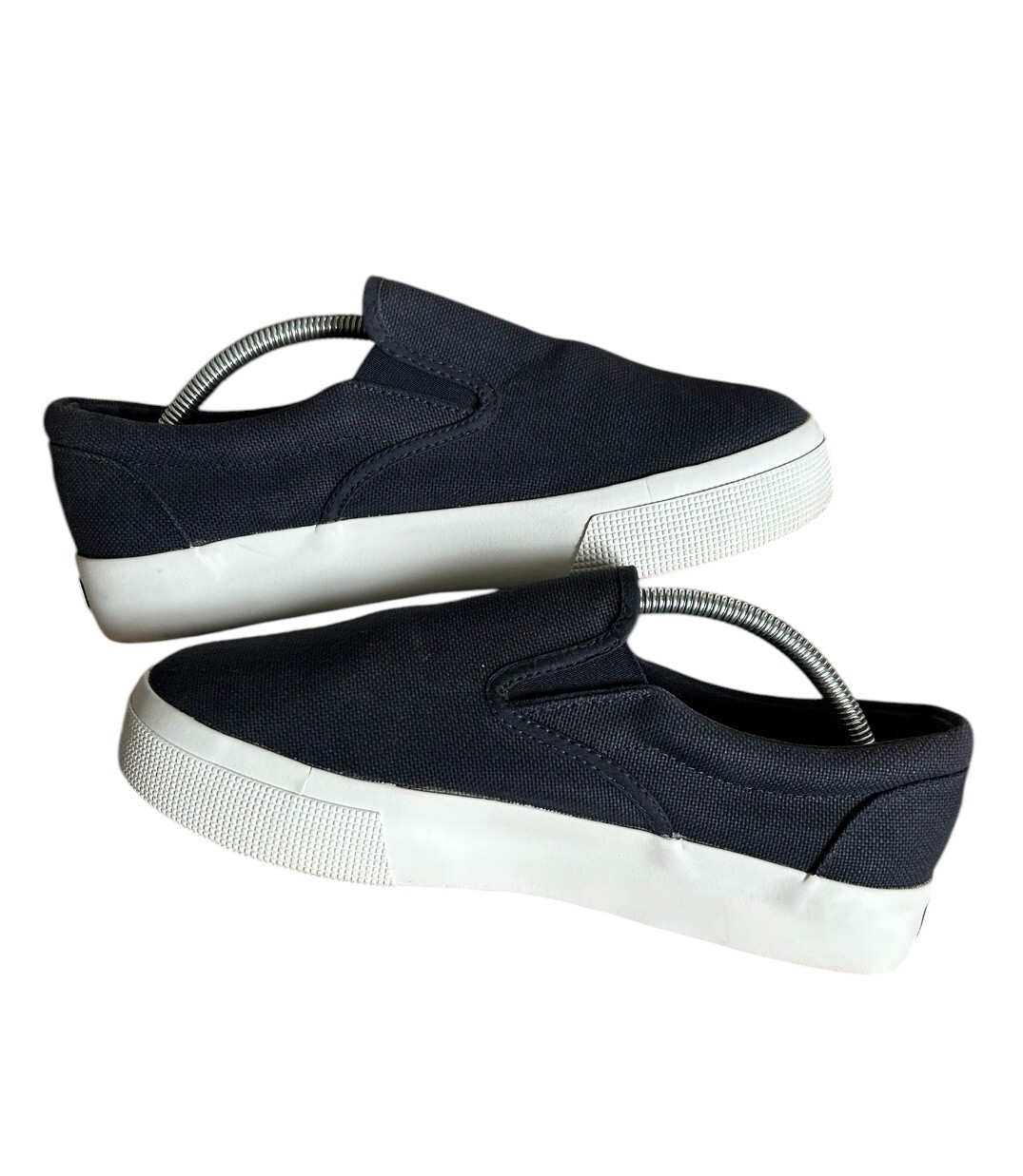 Superga 2740 Platform 1.3in Navy Slip-on Sneakers Women’s Size 9 Men’s 7.5