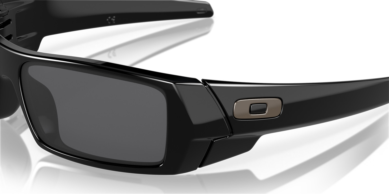 Oakley Gascan Polished Black/Grey 60 mm Men’s Sunglasses OO9014 03-471