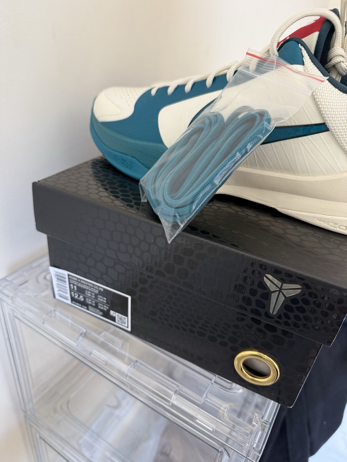 Nike Kobe 5 Protro Caitlin Clark “Coconut Milk” IZ1852-100 Mens Size 11