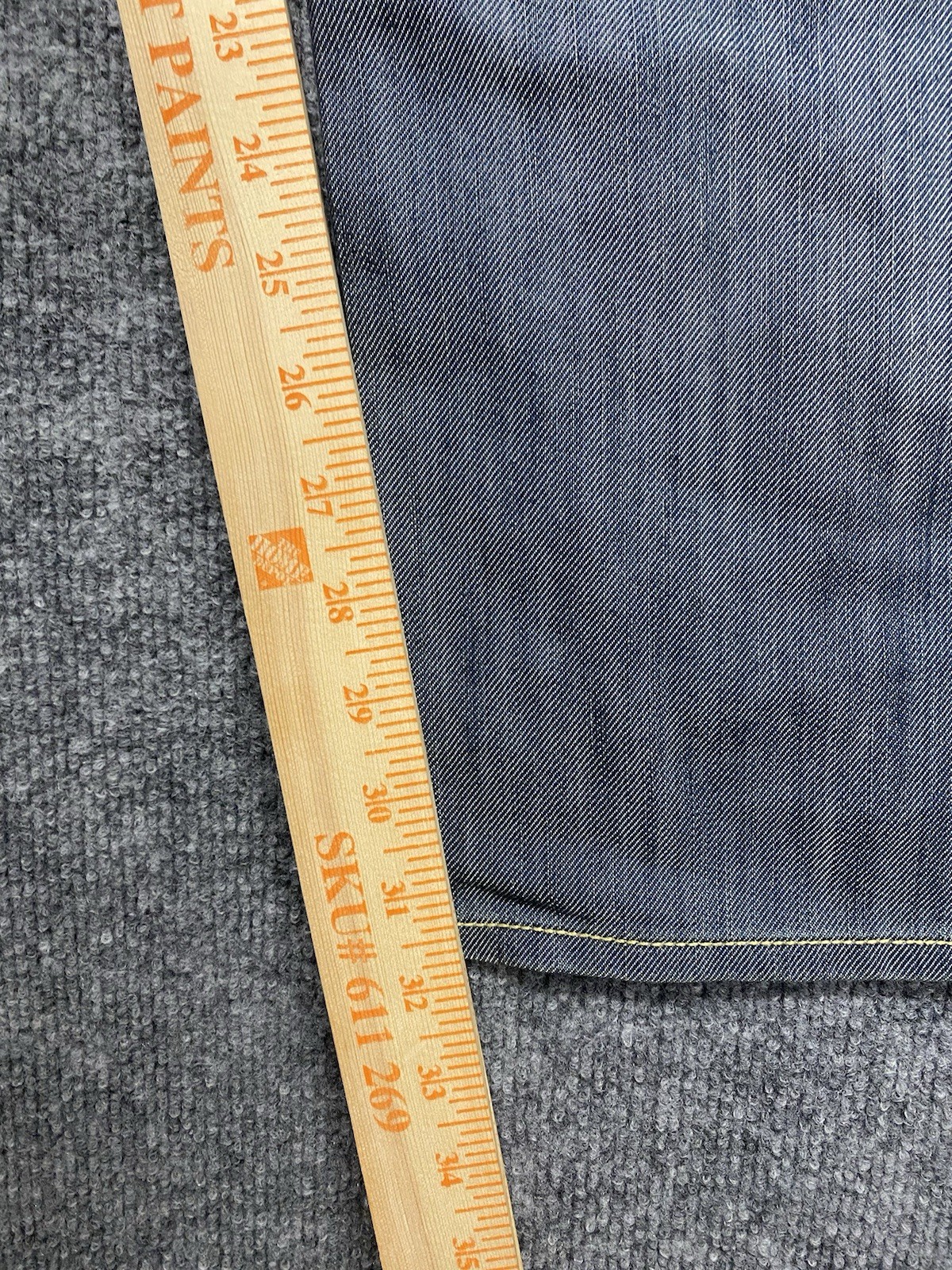 Signature by Levi Strauss Jeans Mens 40×32 Blue Mid Rise Bootcut Stretch Denim