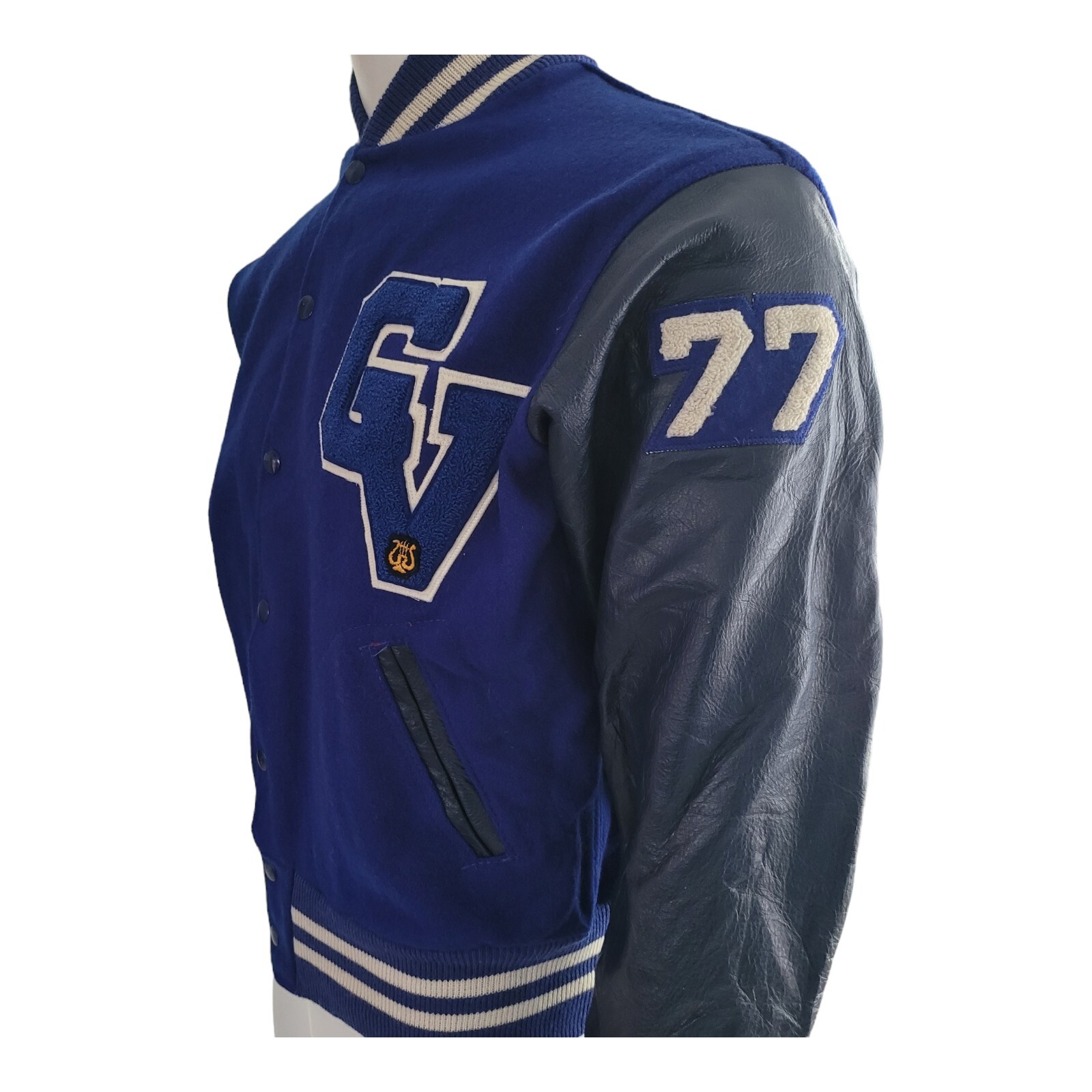 VTG Wool A F L CIO Garment America “4216253” united workers Versity jacket SzM