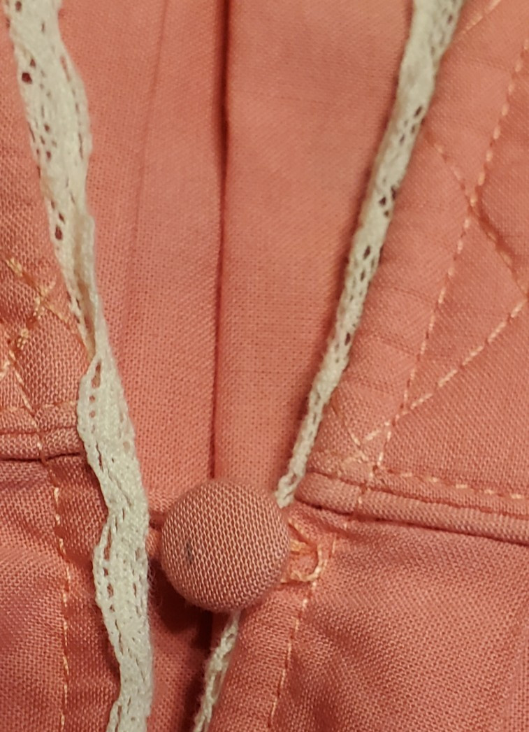 Hunter Bell Bowen Midi Dress Sz Small Coral Pink Peasant Feminine Cottagecore