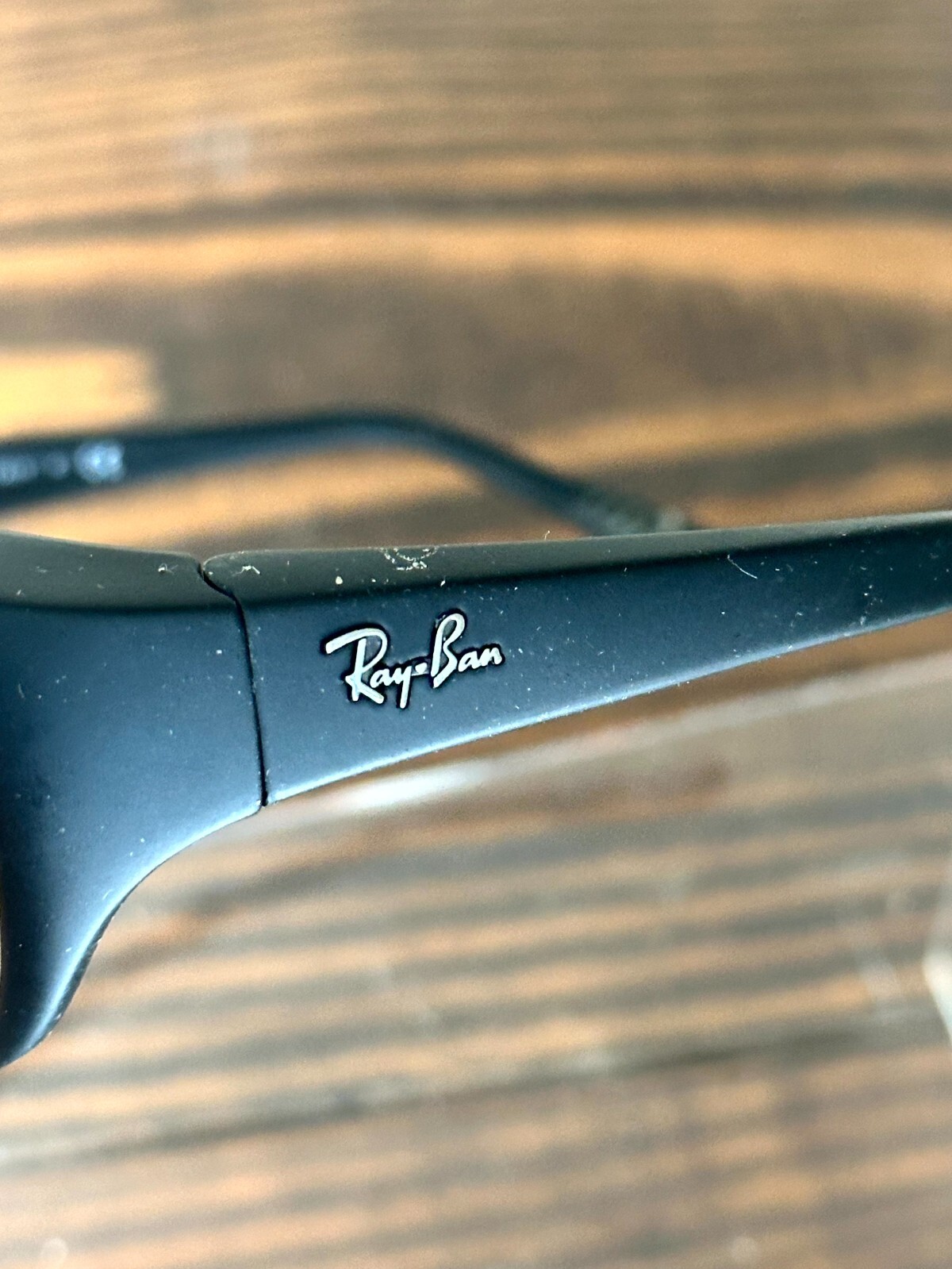 Ray-Ban RB2016 2578 Matte Rubber Black Sunglasses Frame Rectangular Full Rim