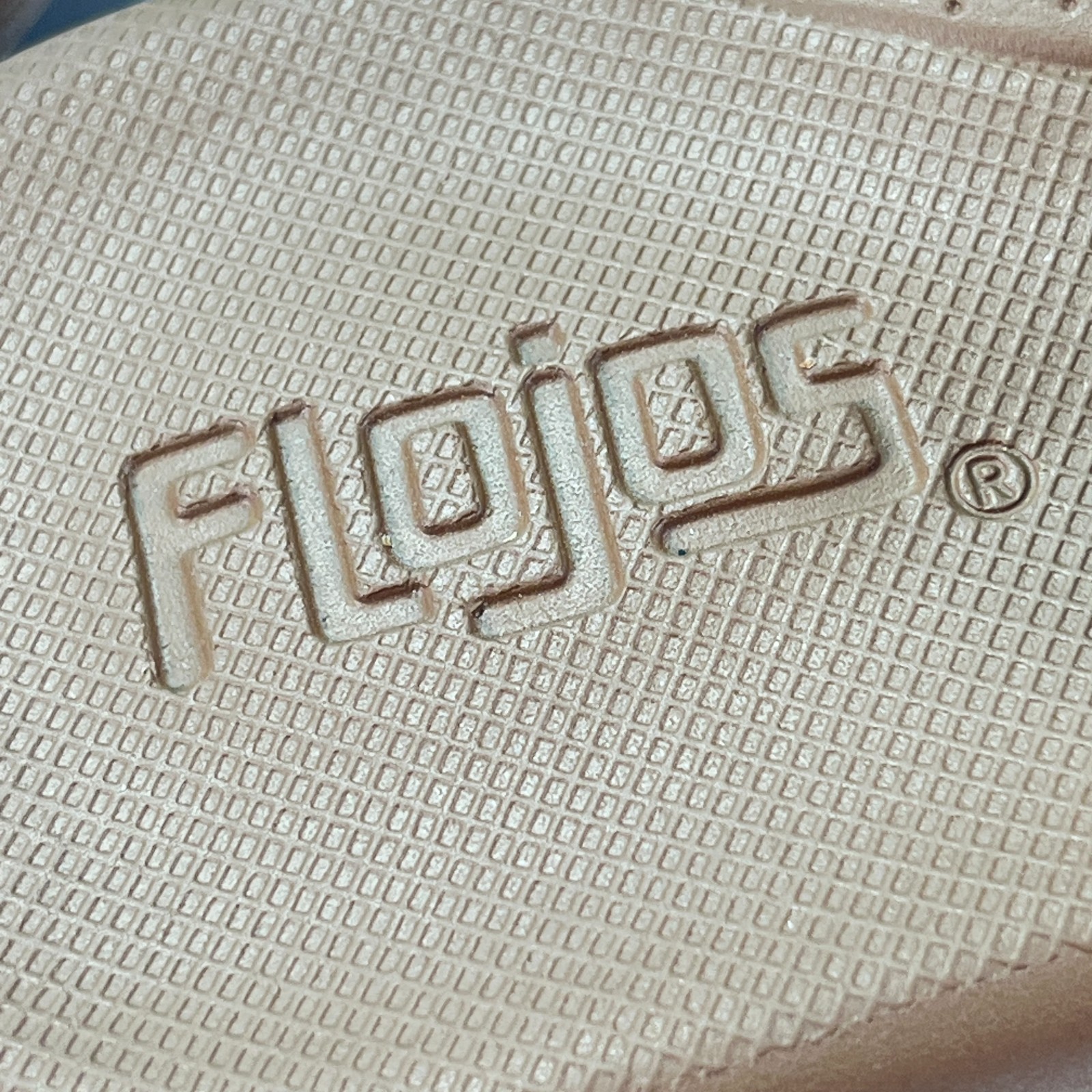 Flojos Black Brown Casual Memory Foam Footbed Flip Flops Sandals Women’s Size 9