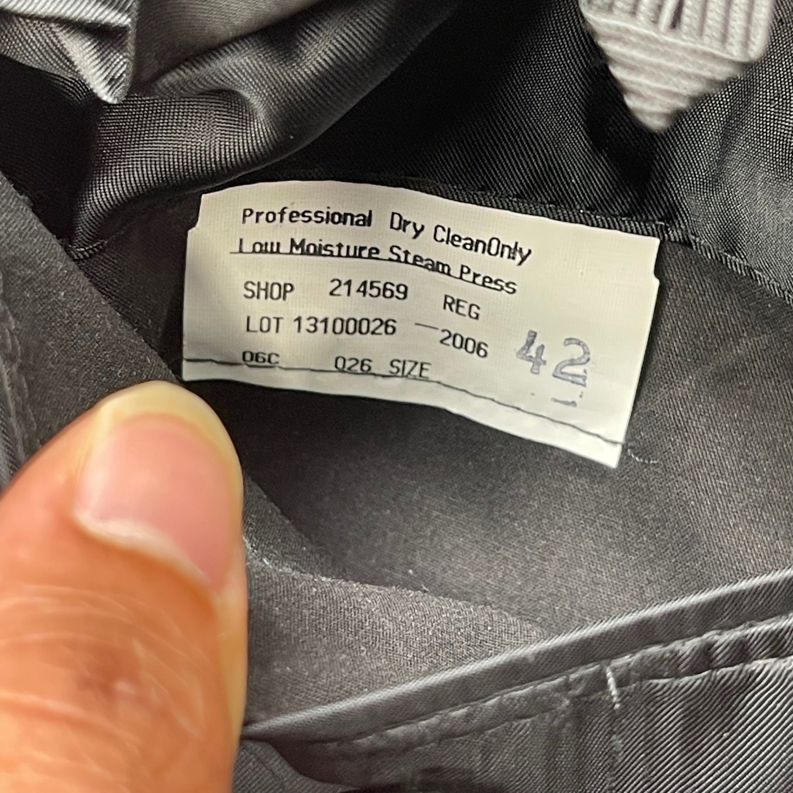 Brooks Brothers Mens 42R Black Wool Tuxedo Jacket Satin Peak Lapel Made in USA