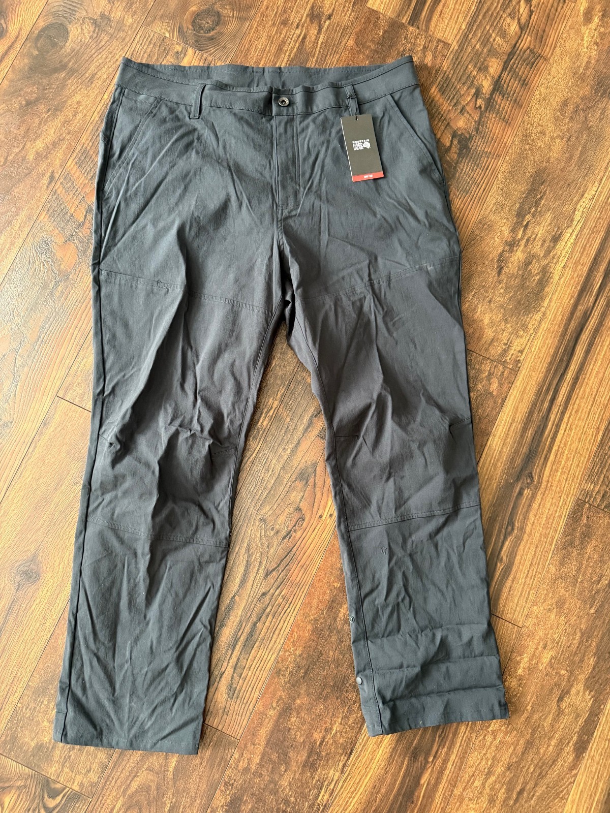 NEW Mountain Hardwear AP Pant Men’s Gray Outdoor Hiking Blend SZ 36×34
