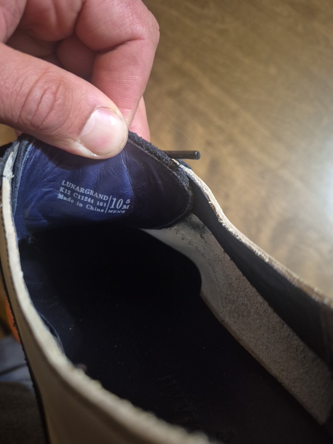 Cole Haan Original Grand Oxford Tan/black /orange