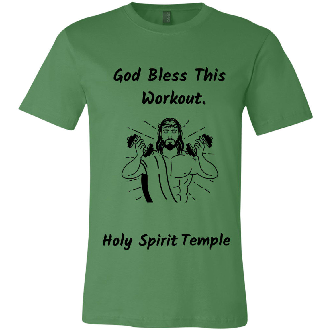 Bella & Canvas 3001C T-Shirt “Bless This Workout” 9 Colors/8 sizes
