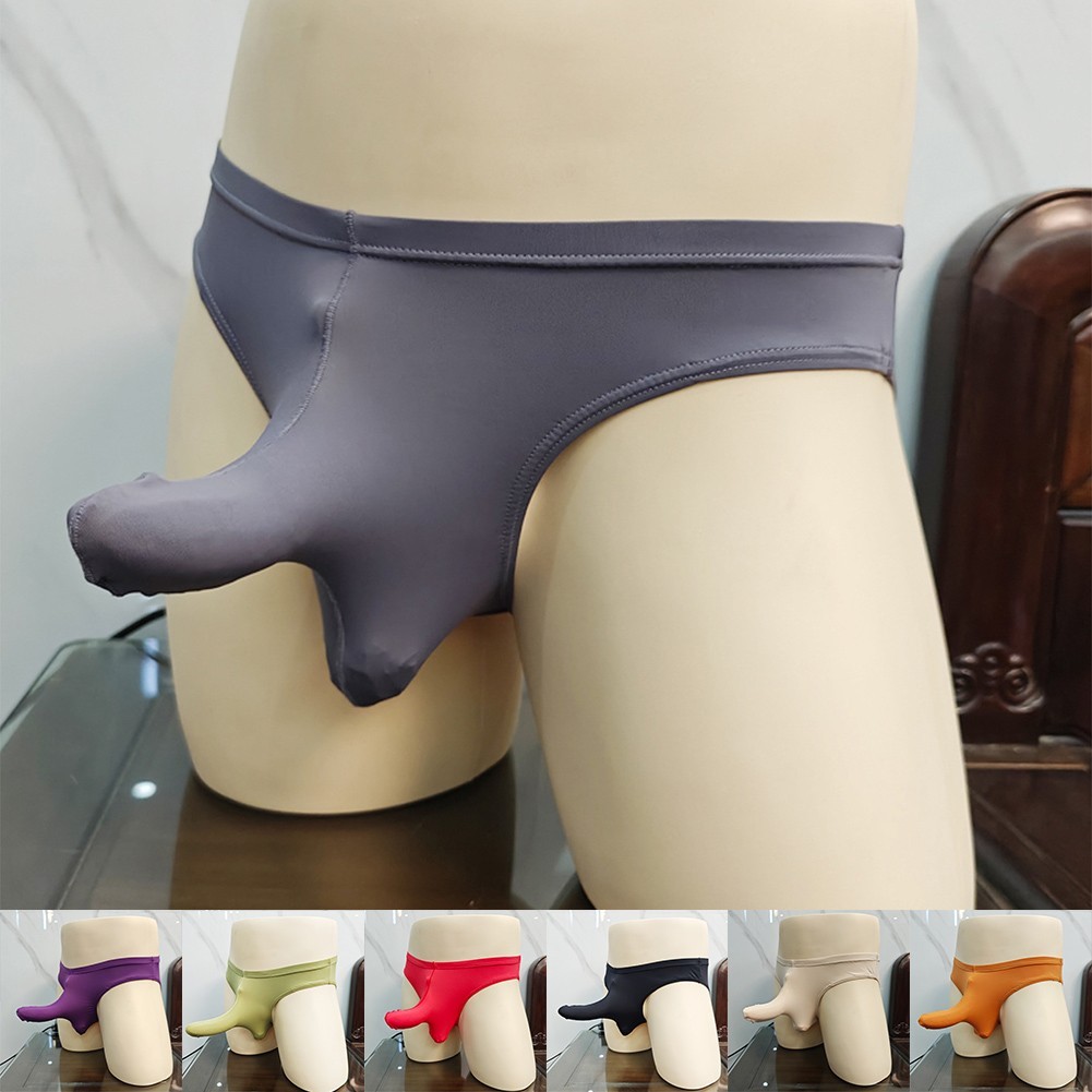 Sexy Mens Elephant Briefs Underwear Pouch Underpants Shorts Breathable Panties