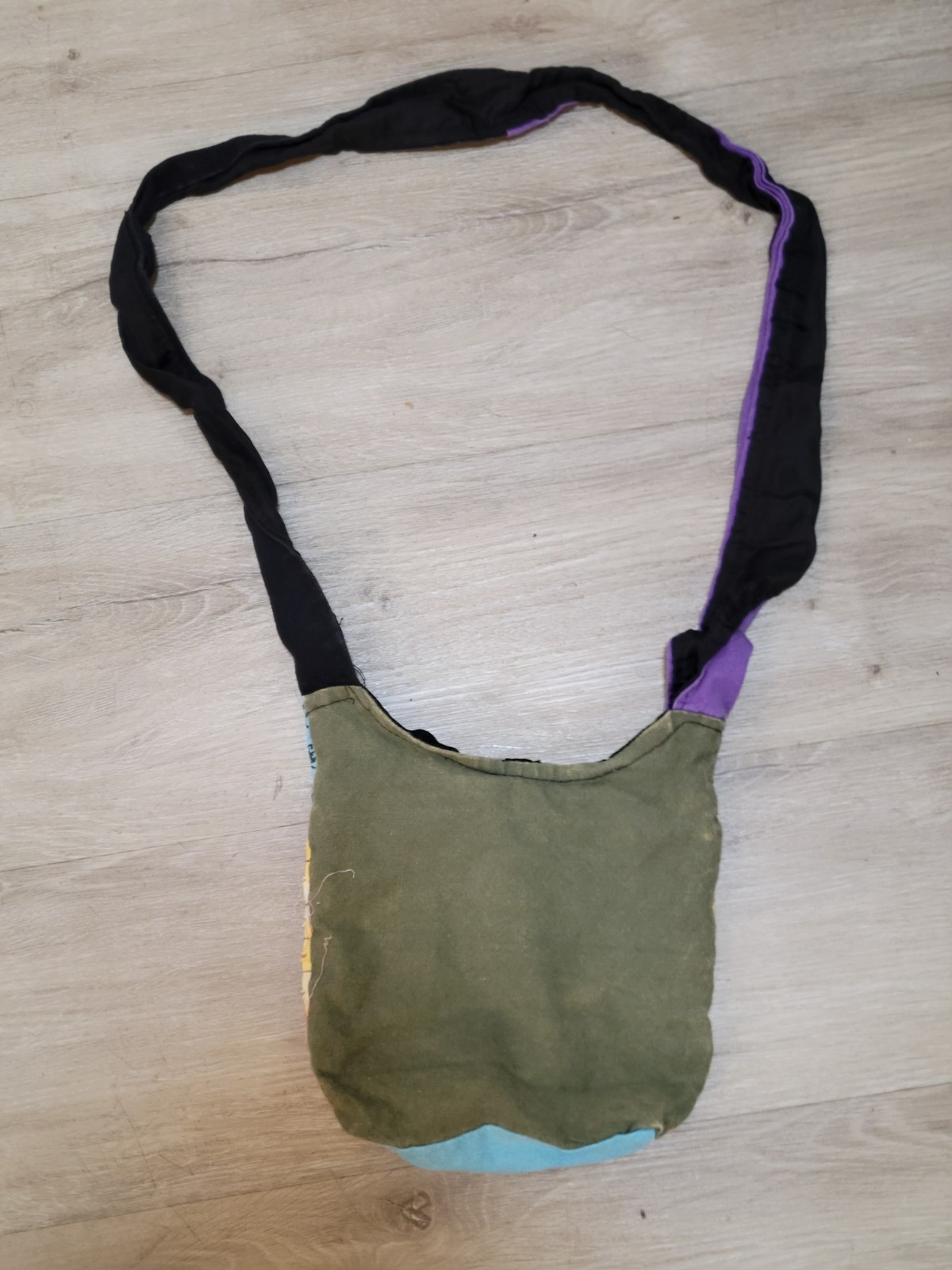 Boho Hippie Tree of Life Crossbody Hobo Bag Tie Dye Festival Purse