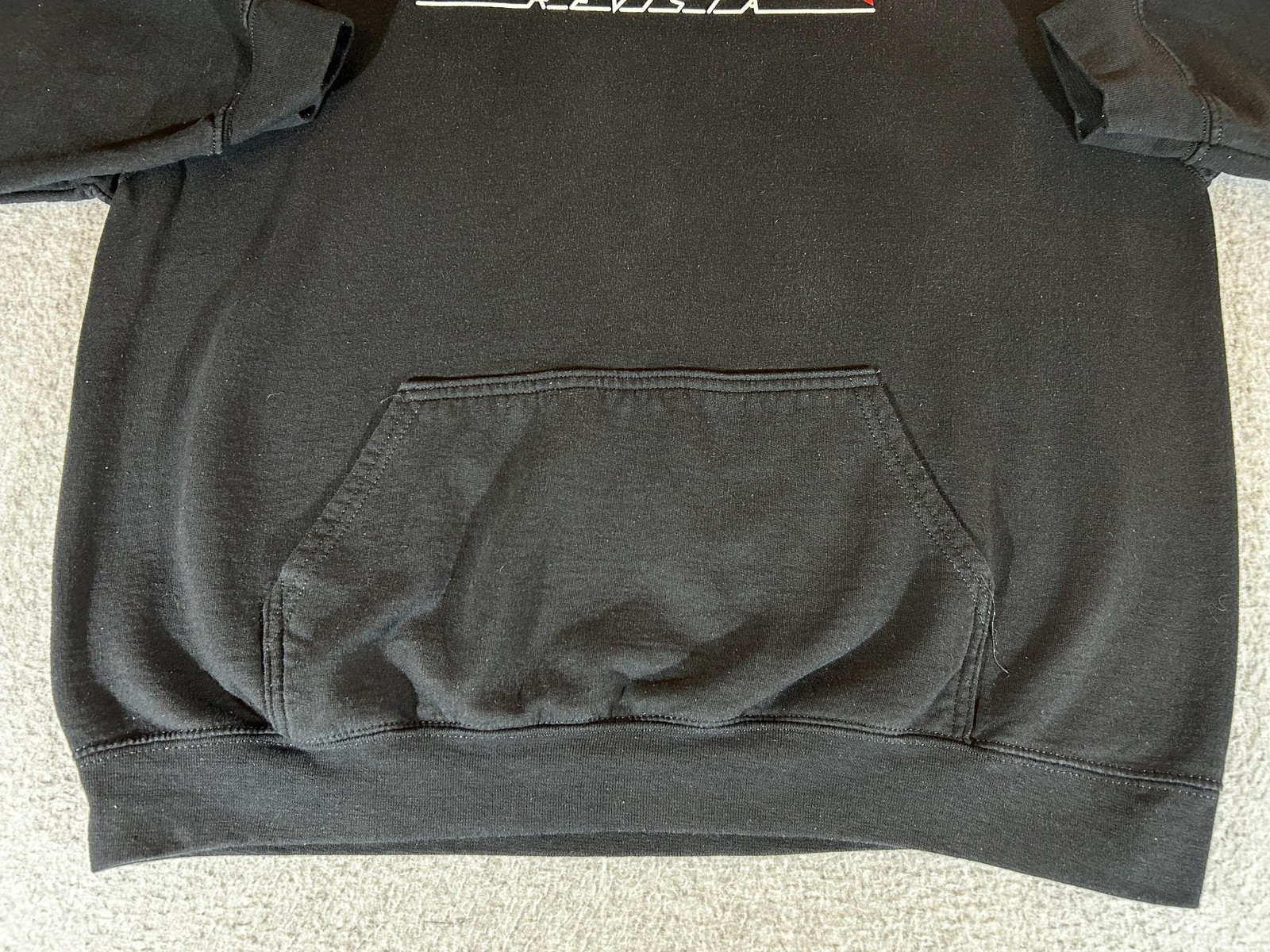 Thrasher Hoodie Mens XL Black Pullover Fleece Sweatshirt Mexico Revista Skater