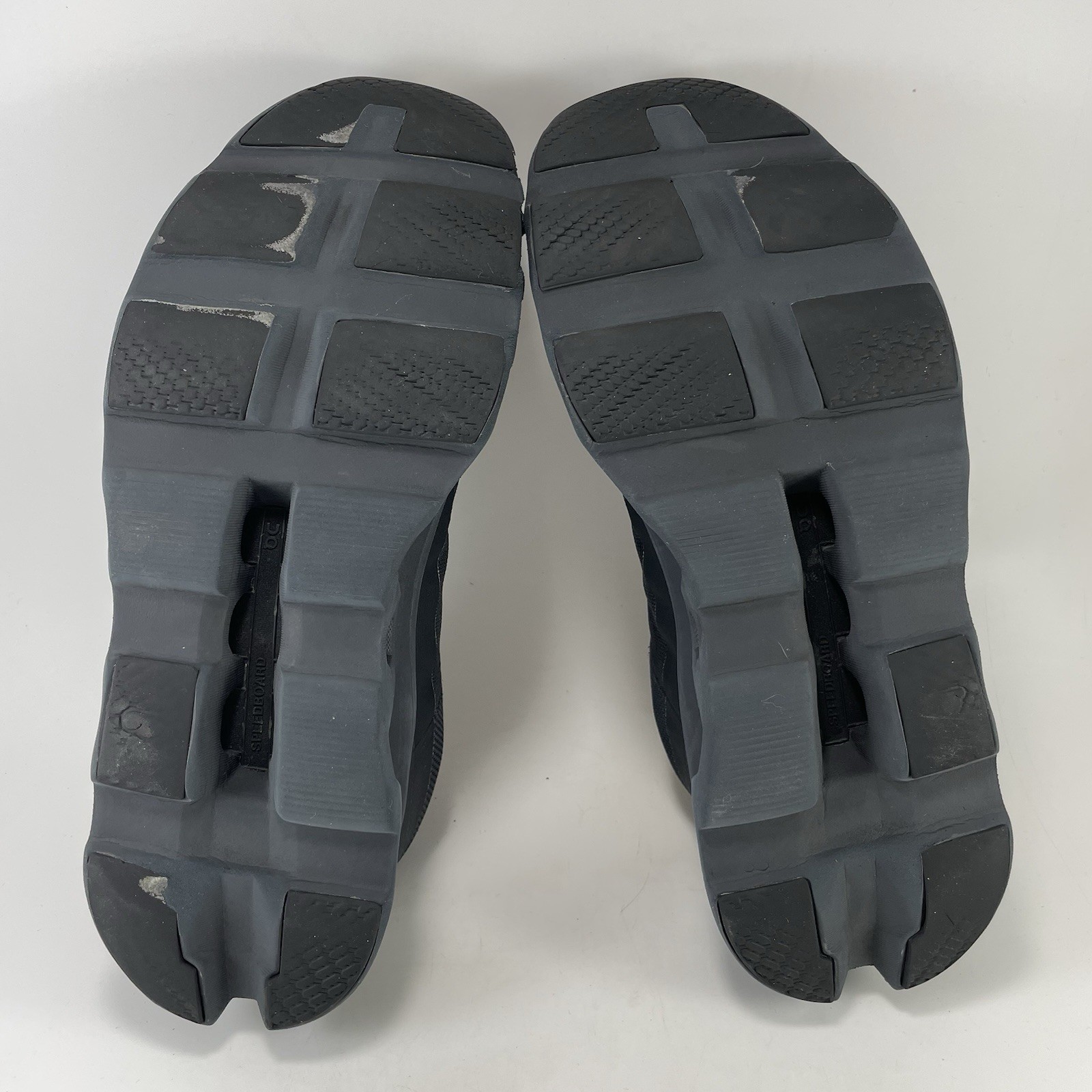 On Cloud Cloudmonster 1 Mens Size 12 Triple Black Max Cushion Athletic Sneakers