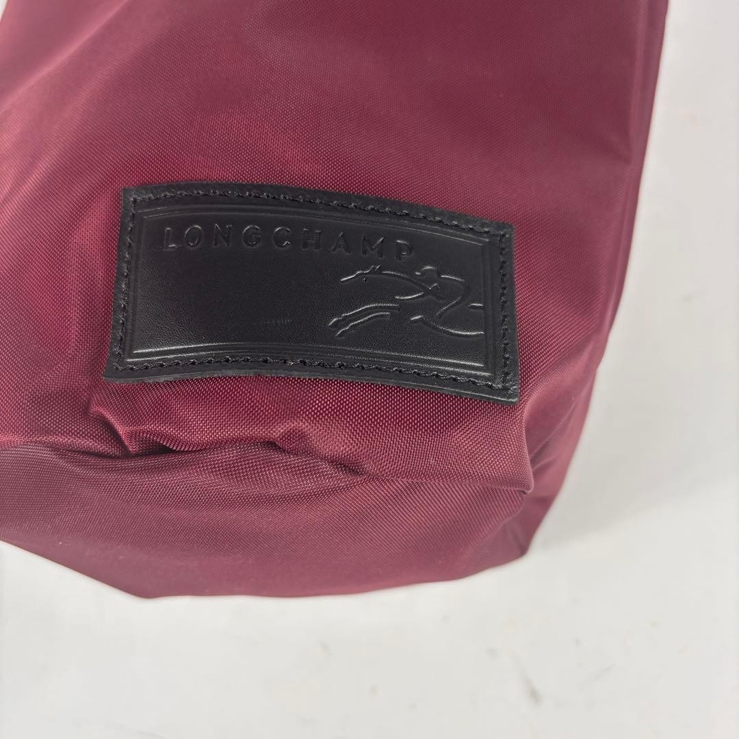 LONGCHAMP Le Pliage Scuba Bordeaux Polyamide(Nylon) Pouch Women’s