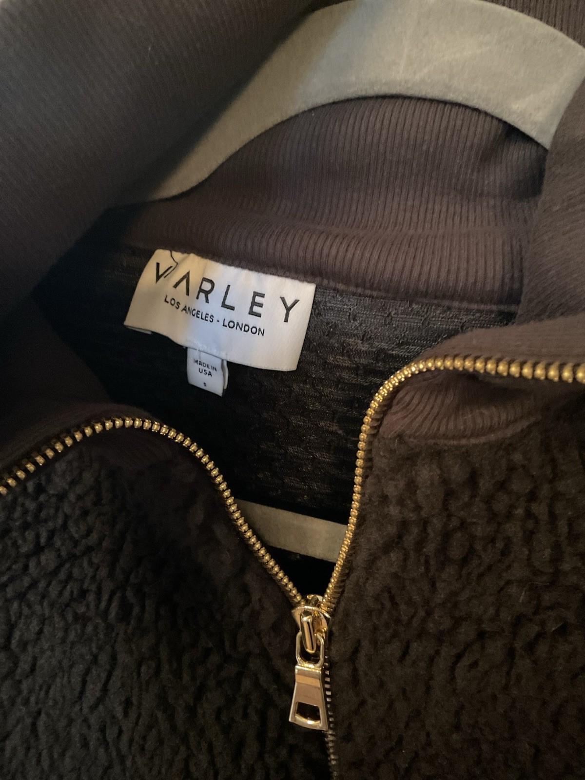 Varley Hawley Half-Zip Sweatshirt Small NWOT