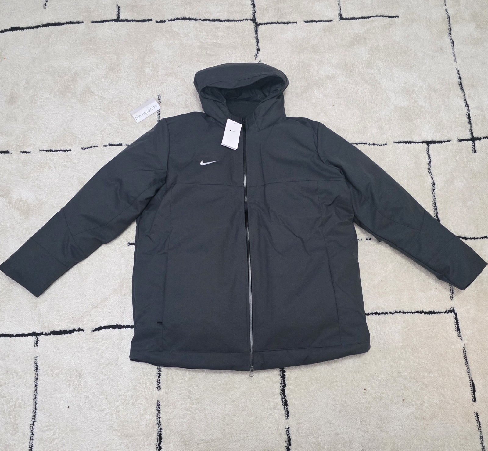 Nike 550 Duck Down Parka Winter Coat Dark Gray DJ6526-060 Men’s Sz 2XL NWT