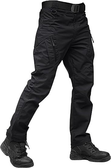 Tactical Men Cargo Pants Outdoor Pants Soldier Straight-fit Work Combat Trousers