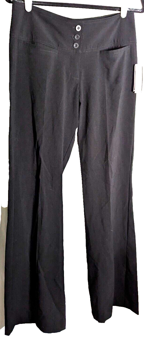 Rampage Clothing Co. women’s black 9 dress pant bootcut NWT 32/32