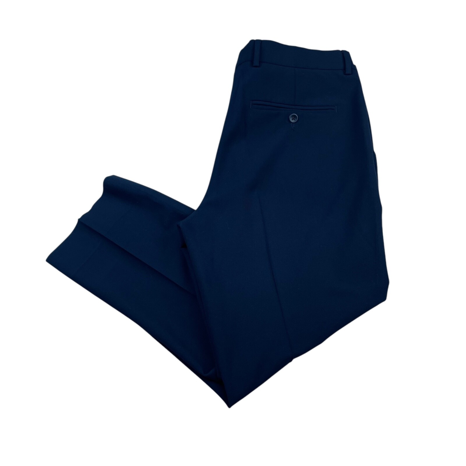 Alberto Men’s Ceramica Modern Fit Flat Front Chino Pants Navy Blue • 36×26