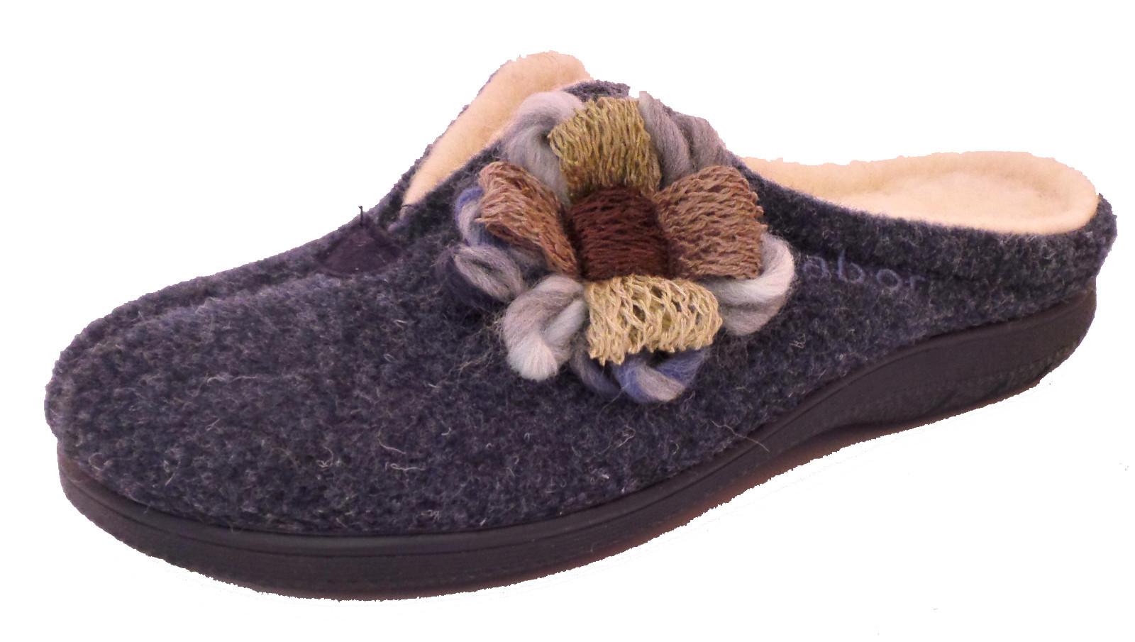Gabor Home 148153 [Size 36 37 38 39 40 41 42] Slippers Blue New OVP