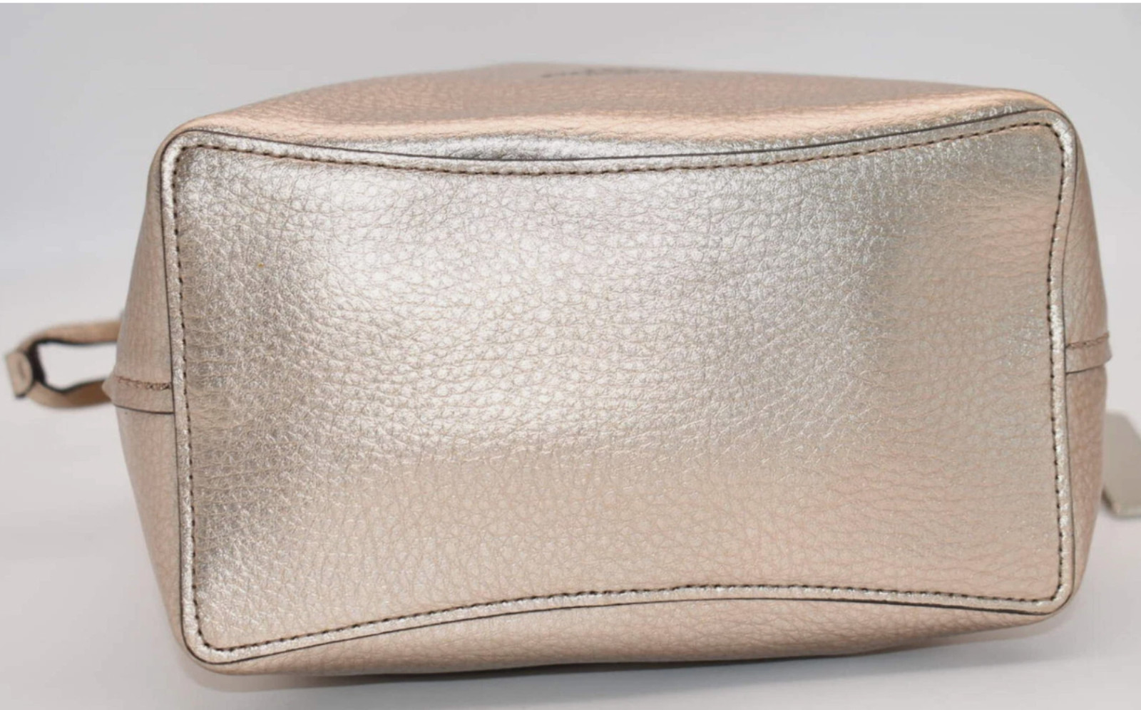 Coach Derby Metallic Leather Crossbody Bag in Rose