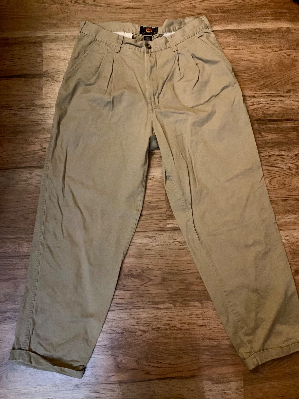 100% cotton Route 66 vintage original cargo khaki men’s pants size 34/30 Kuwait