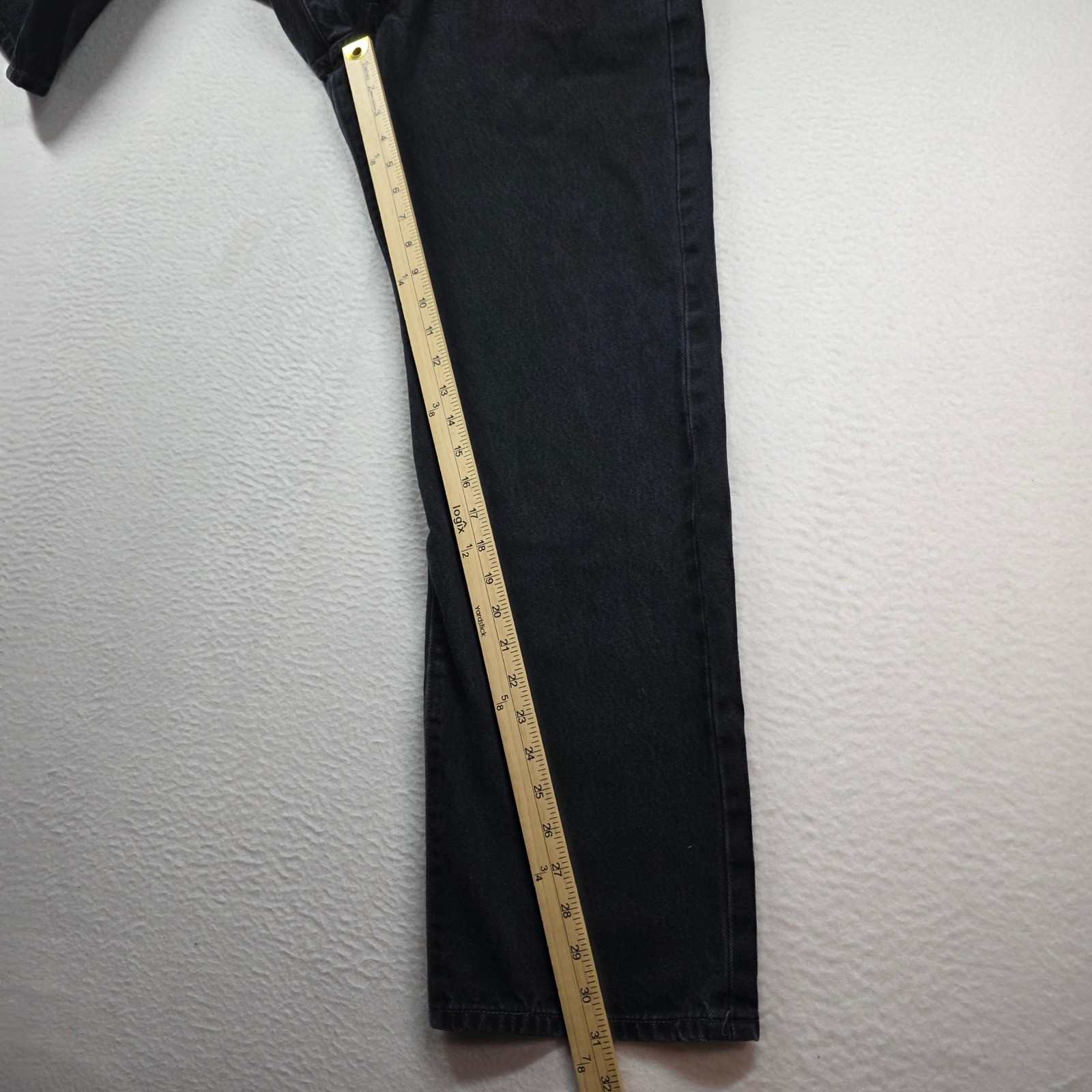 Levi’s 501 Original Fit Jeans Mens 38×32 Black Button Fly 501-0660 Vintage