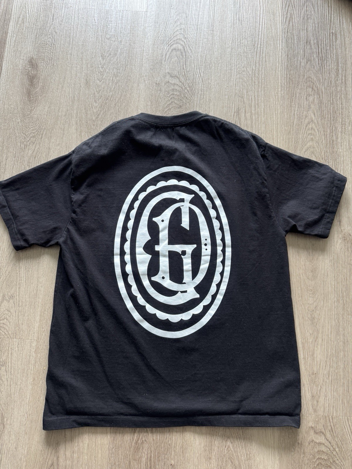 Gallery Dept. Men’s Black Graphic Logo Crew Neck Short Sleeve T-Shirt M