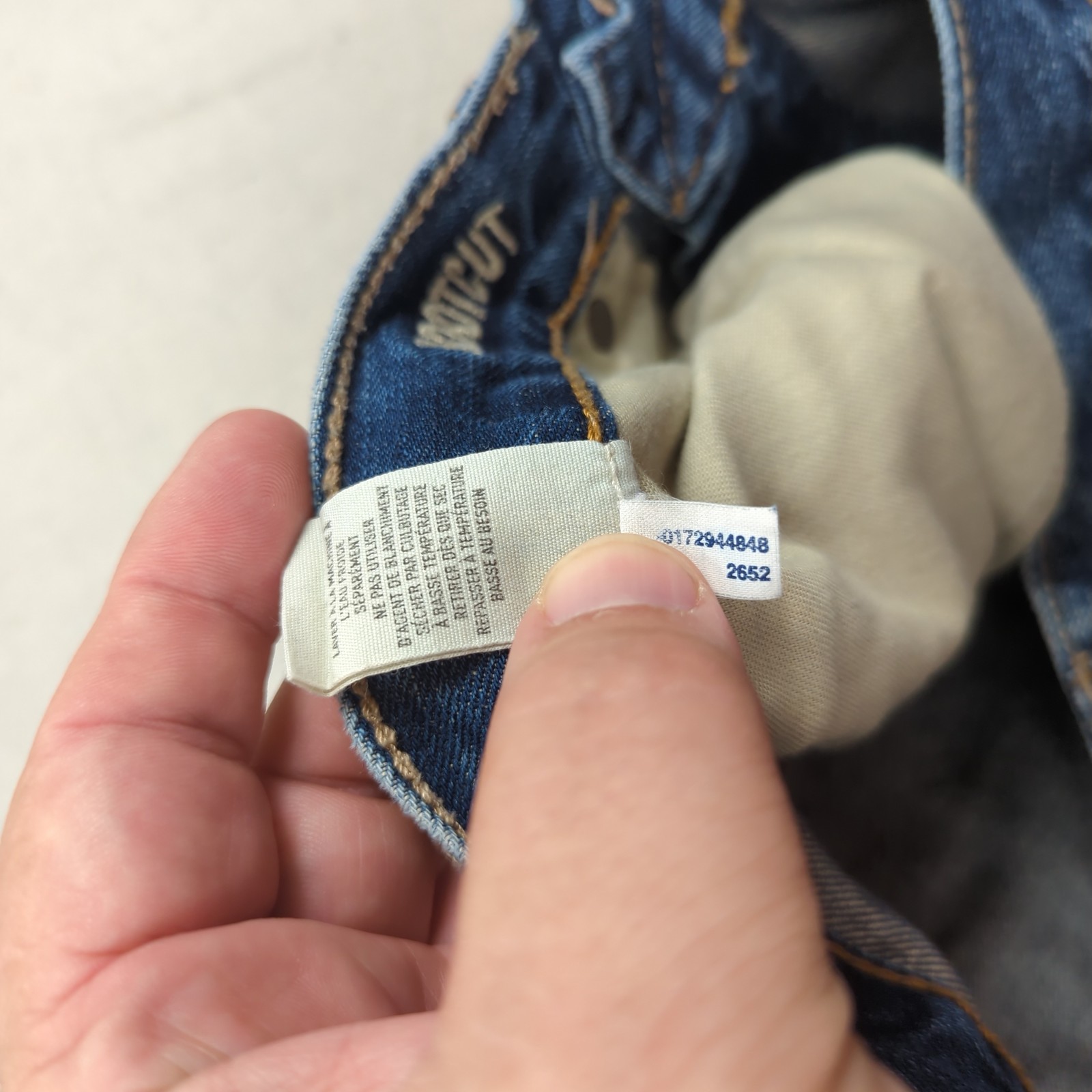 American Eagle Jeans Mens 30×32 Blue Boot Cut Western Cowboy Faded