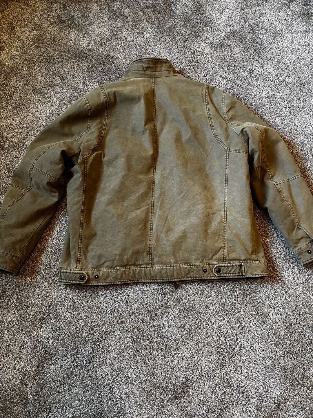Levi’s Men’s Quilted Lined Canvas Field Jacket Olive Green