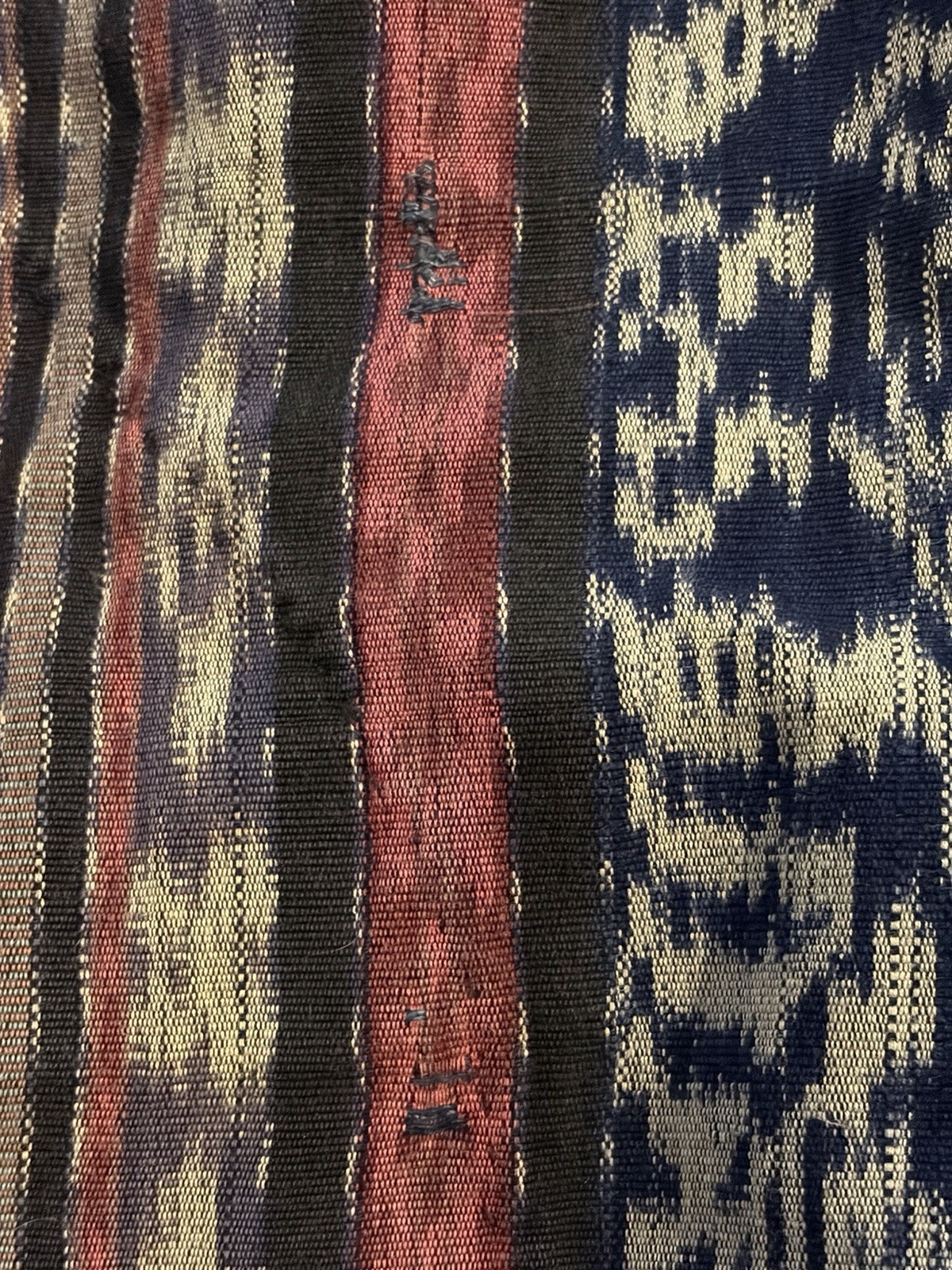 Art to Wear Vintage Ikat Kimono Patchwork Wild Woman Wild Thing Hand Made