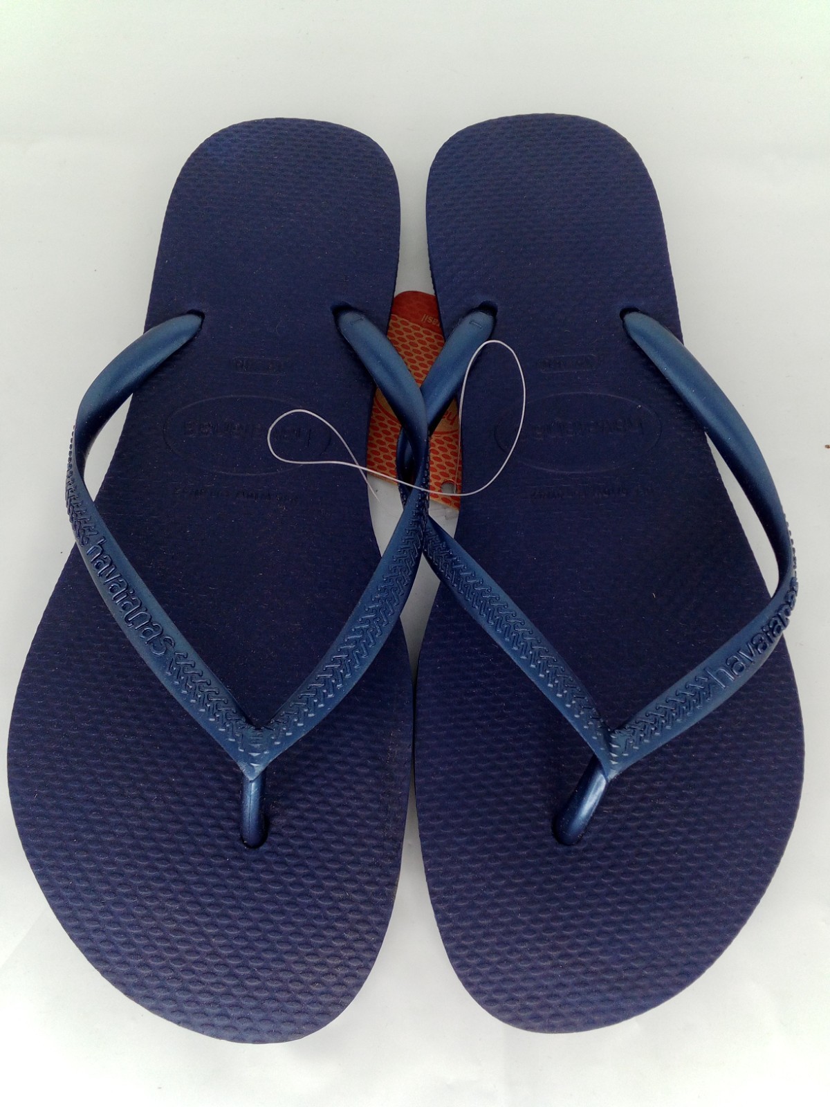Havaianas Women’s Slim Ballet Rubber Flip Flops, Blue, Size 41/42 EUR /9/10 US