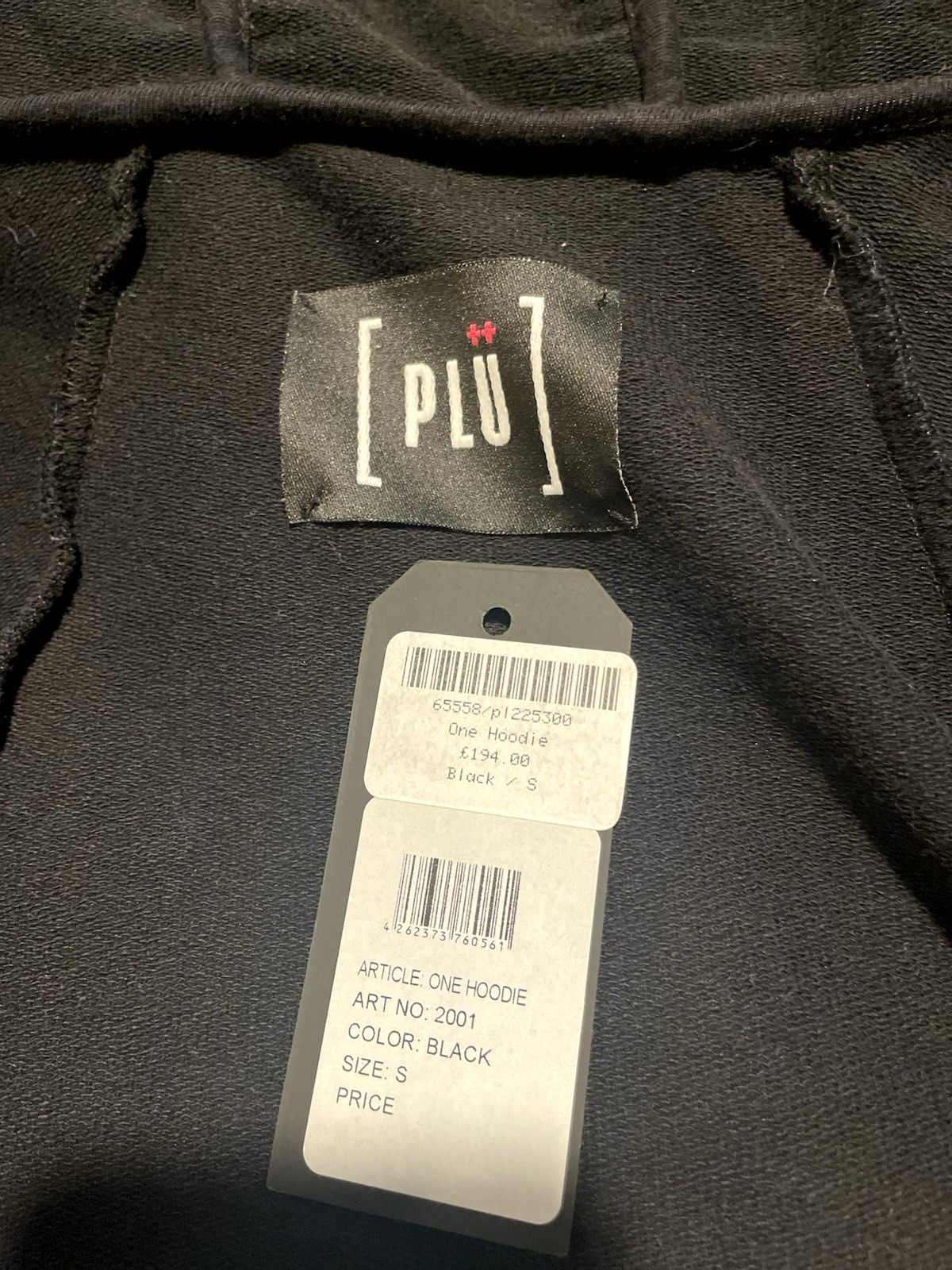 PLU Pluslavie “One” Hoodie Zip Jacket Sm £194/$262 Walkers Style