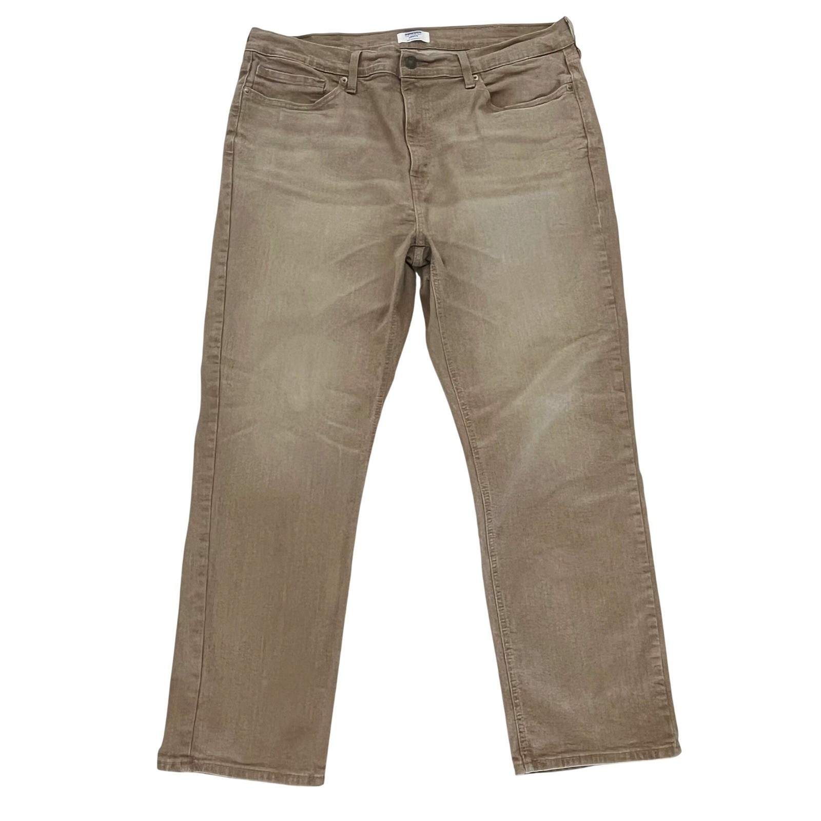 Denizen Levi’s Mens 231 Athletic Fit Jeans 38×29 Tan Stretch Slightly Tapered